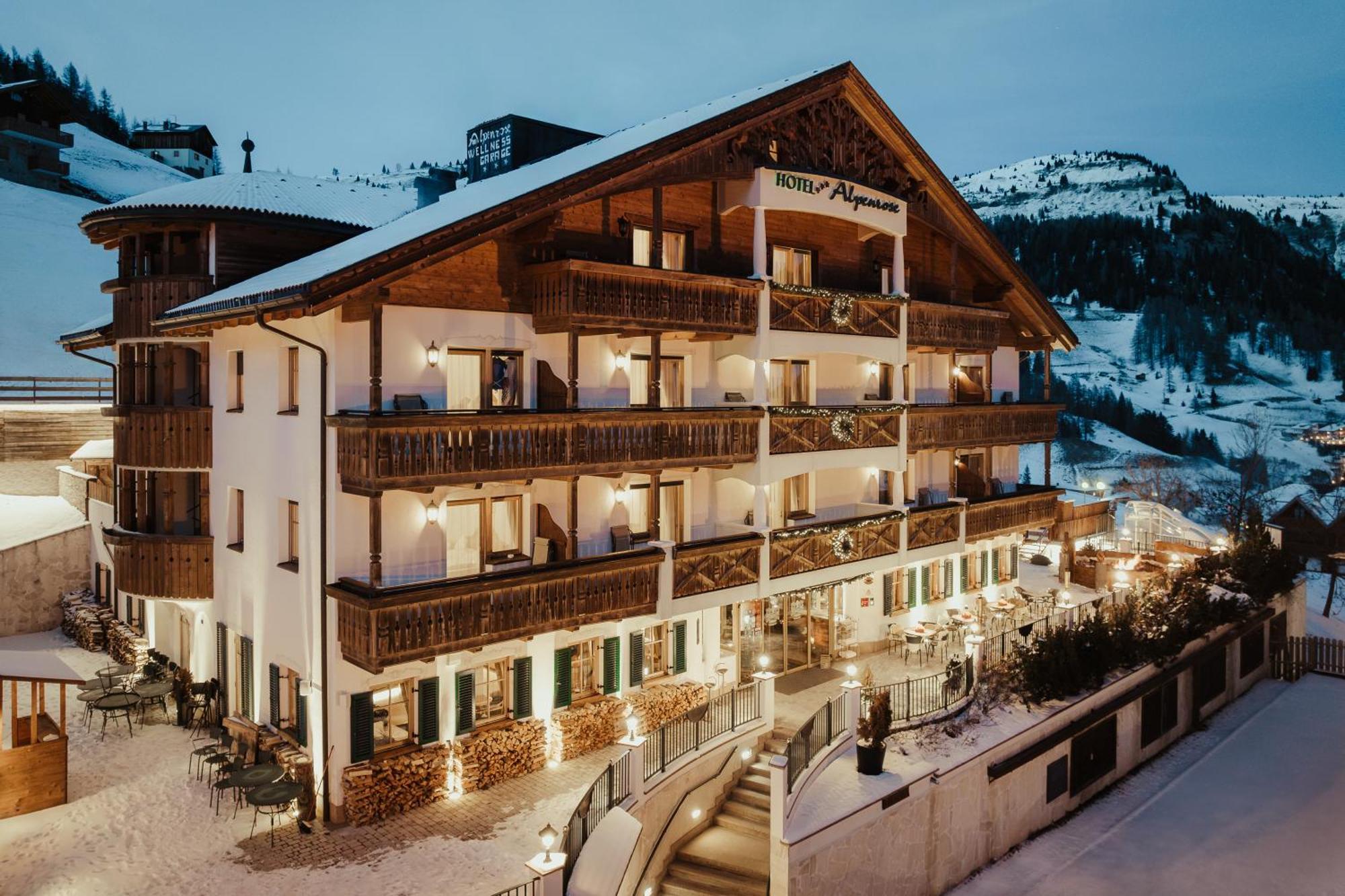 Hotel Alpenrose Arabba Exterior foto
