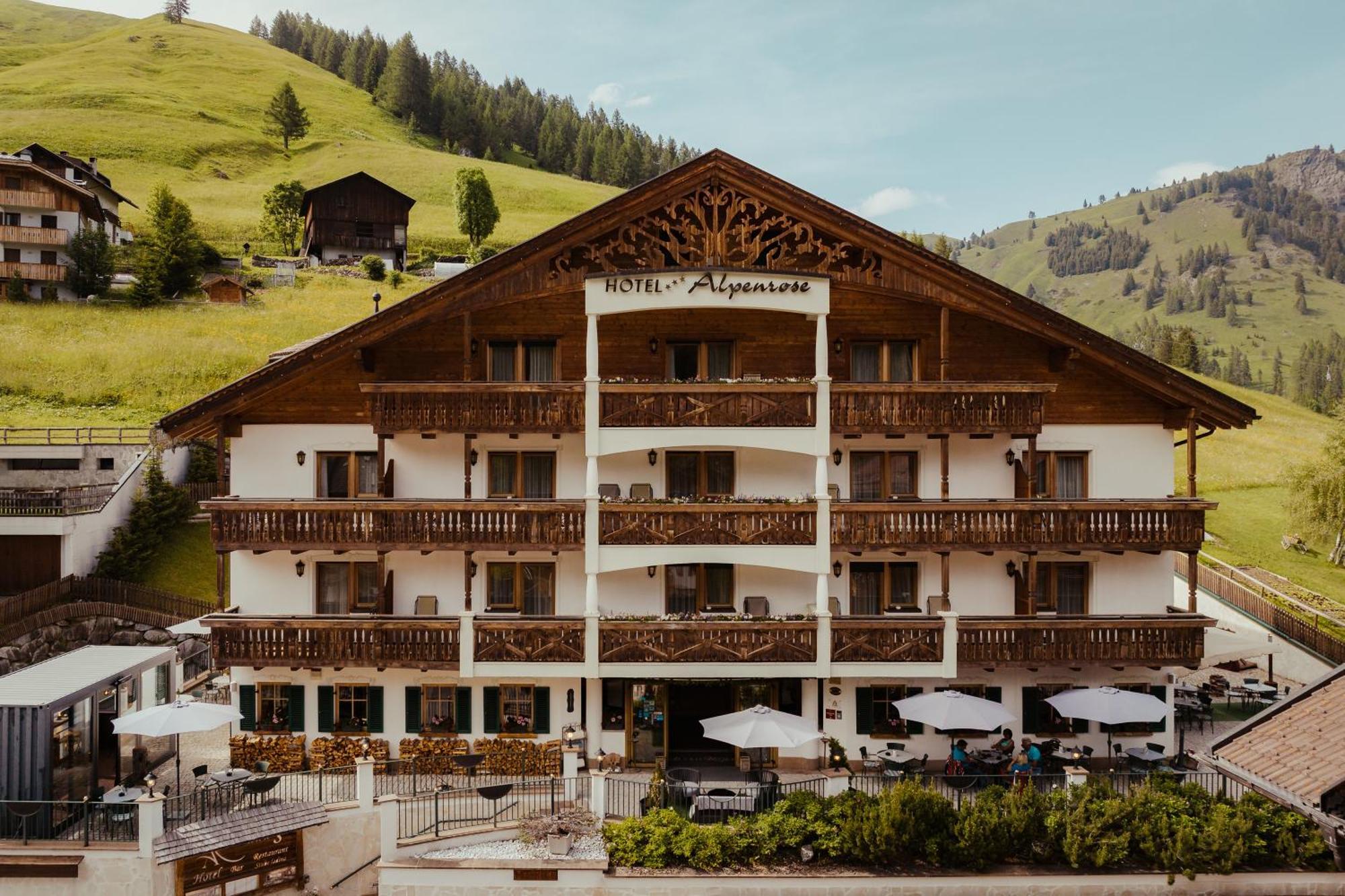 Hotel Alpenrose Arabba Exterior foto