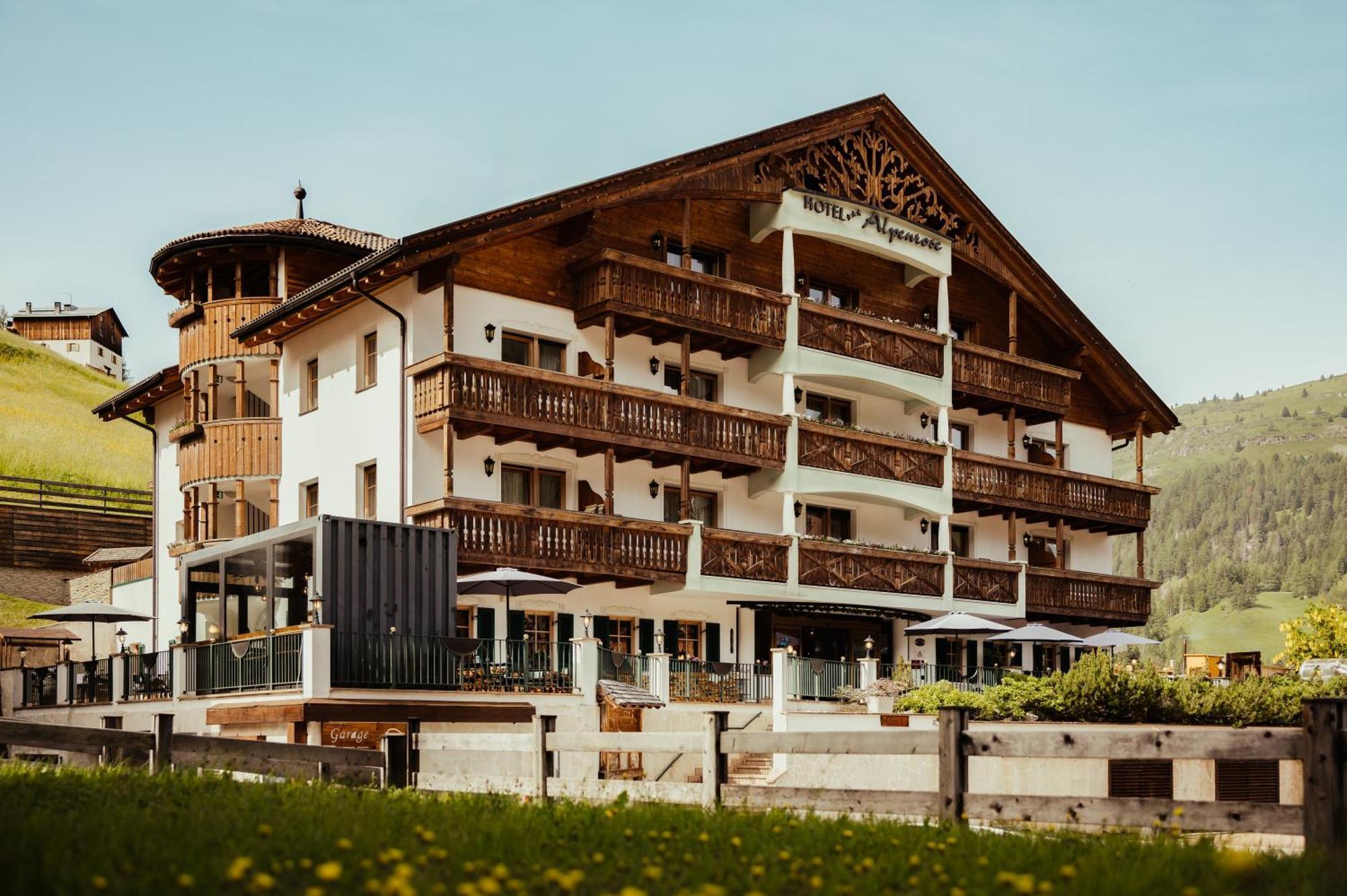 Hotel Alpenrose Arabba Exterior foto